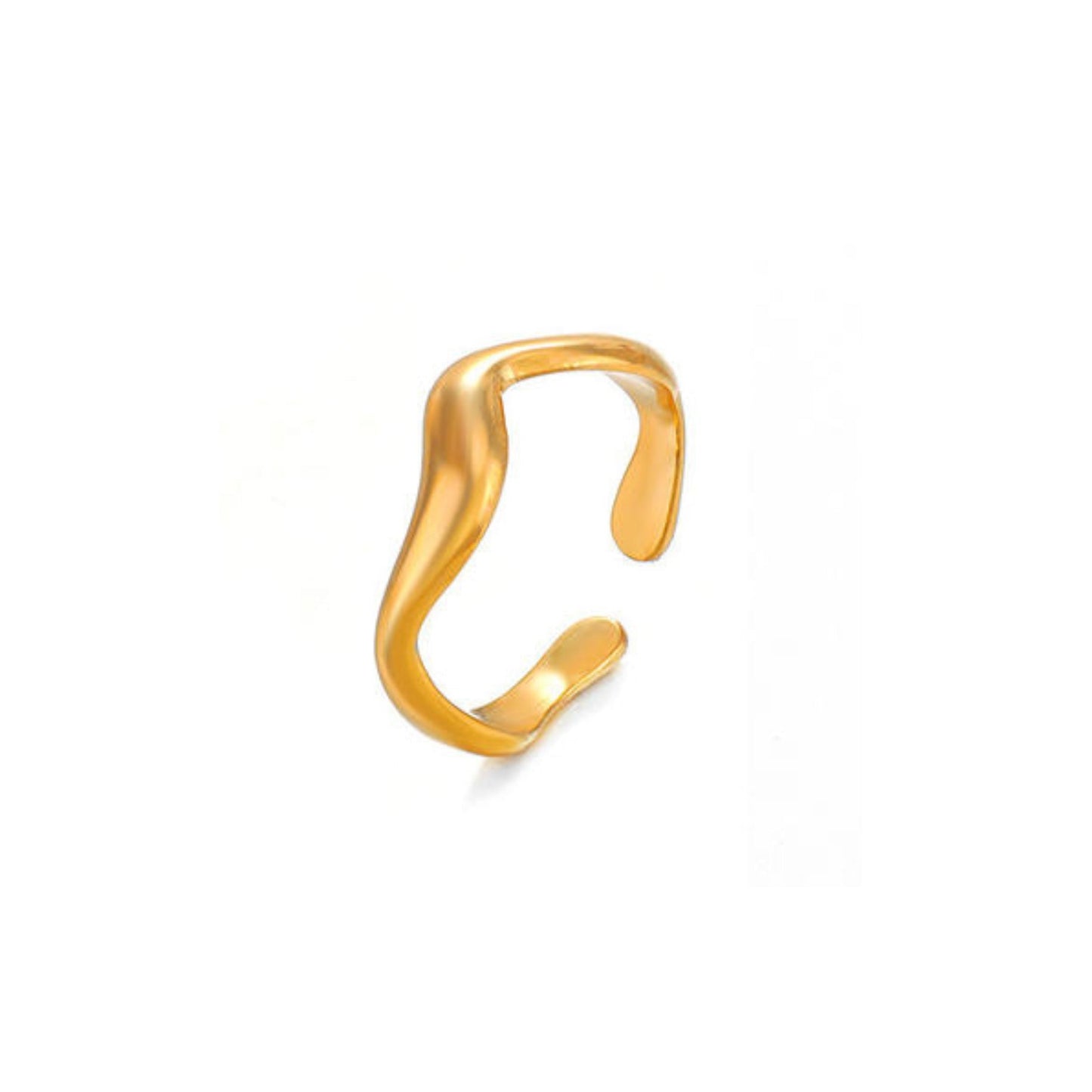 Wavy Ring 18k