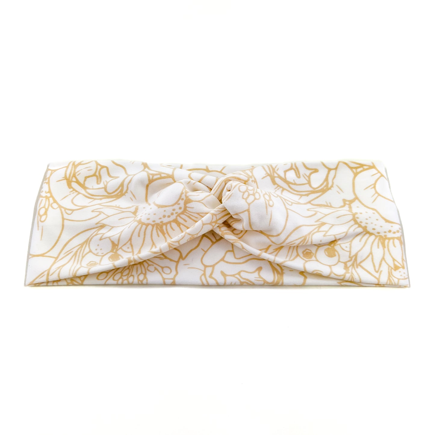 Cream Floral Headband
