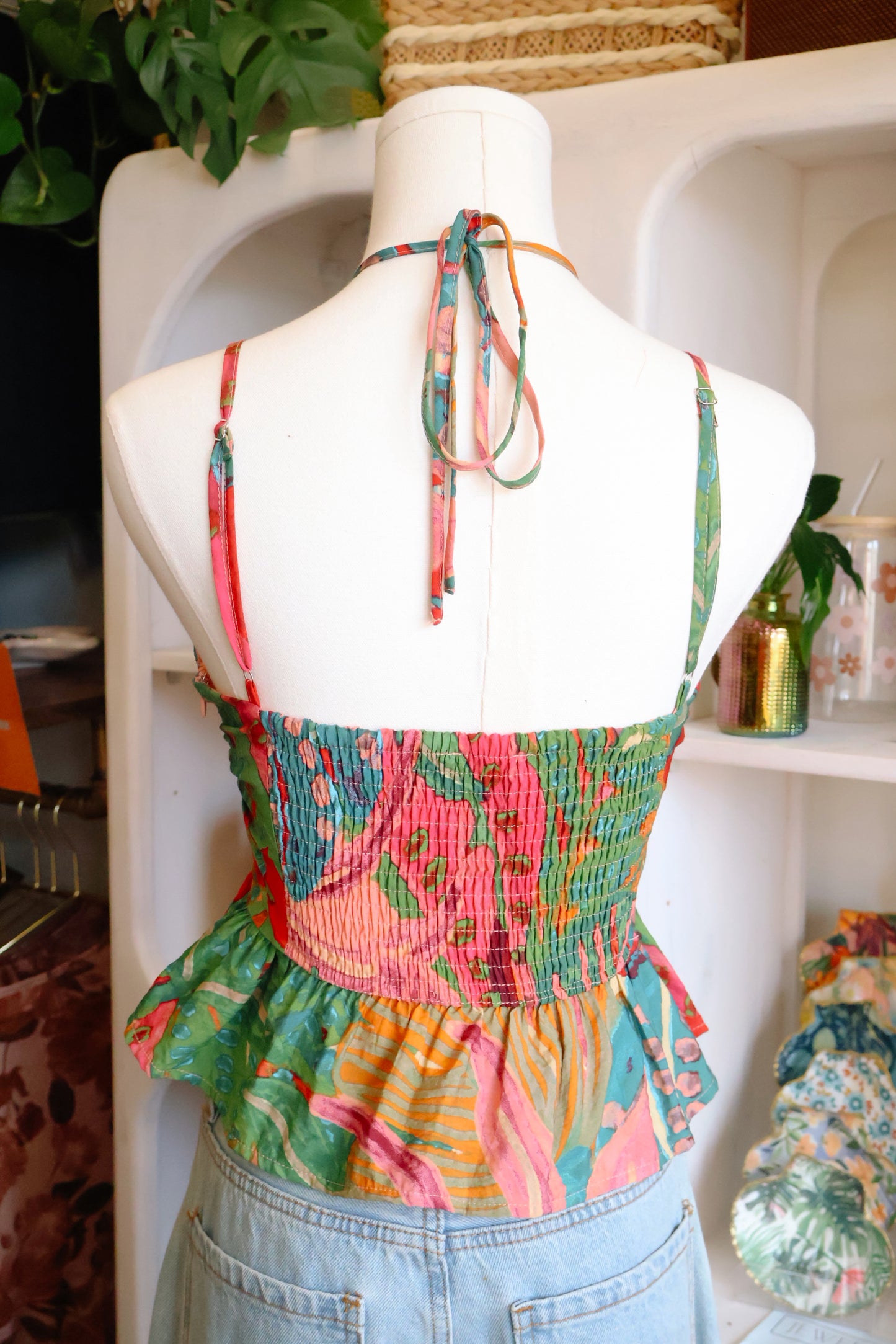 Tropical Daydream Halter Top