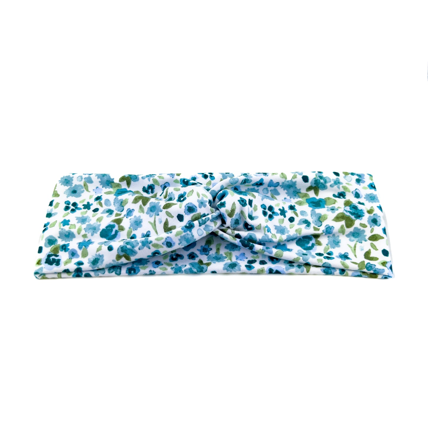 Blue Floral Headband