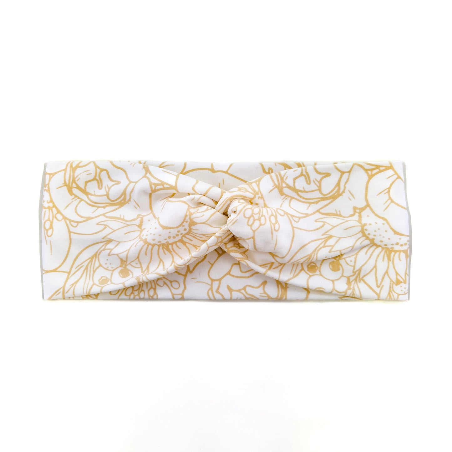 Cream Floral Headband