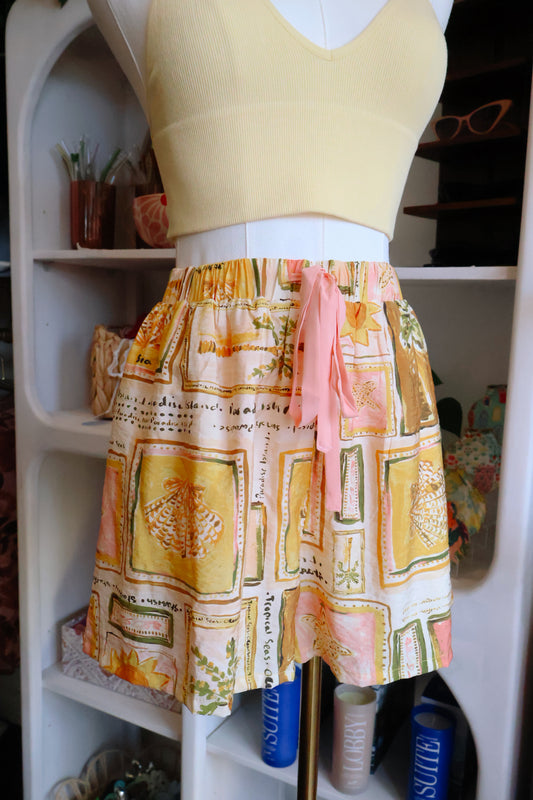 Sunburst Collage Shorts