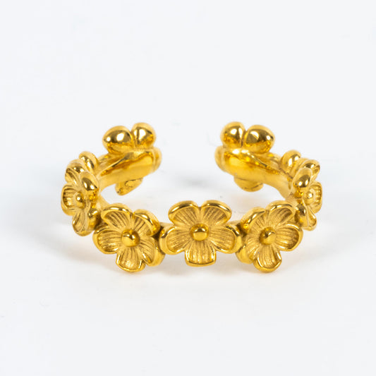 Flower Ring 18k