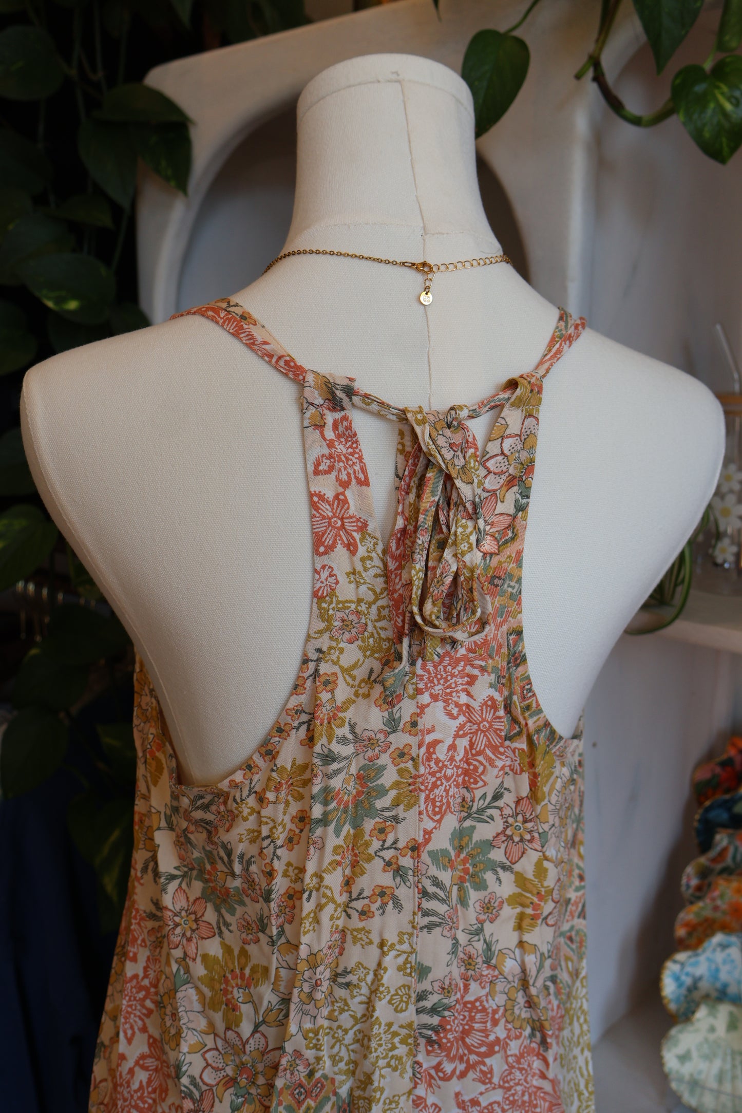 Bohemian Floral Tank Top