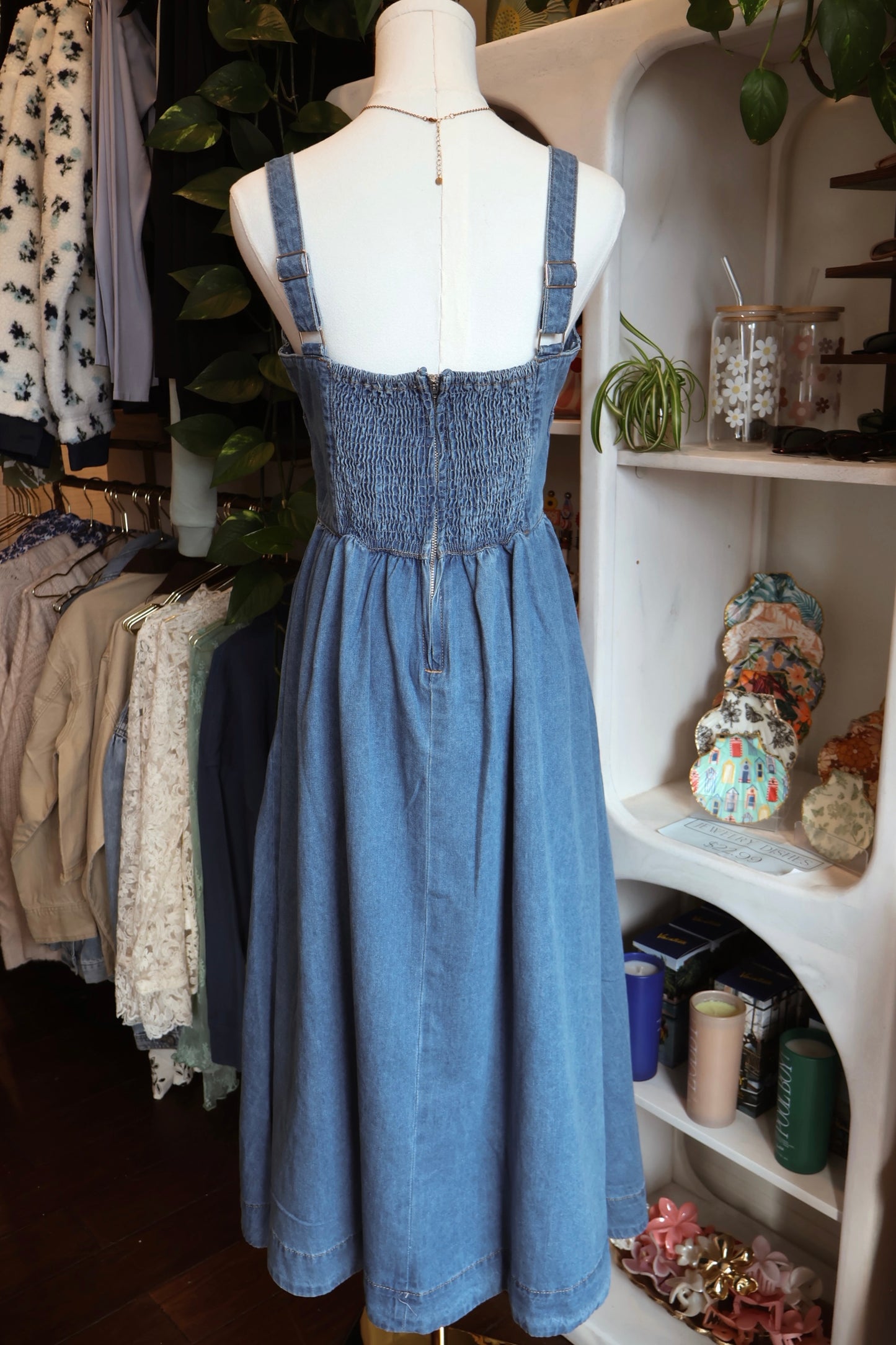 Denim Maxi Dress