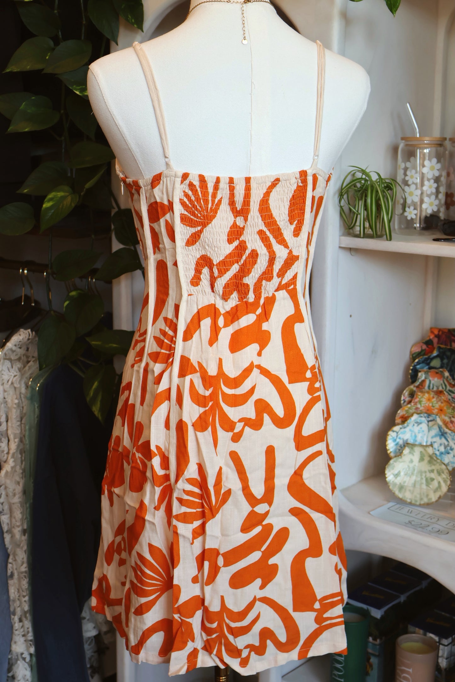 Orange Groovy Dress