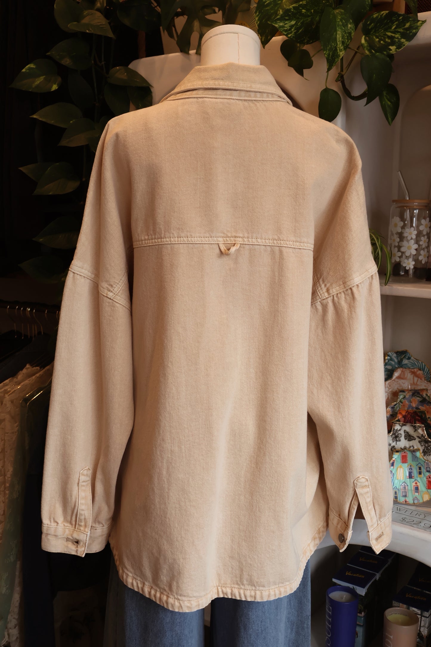 Oversized Denim Shacket