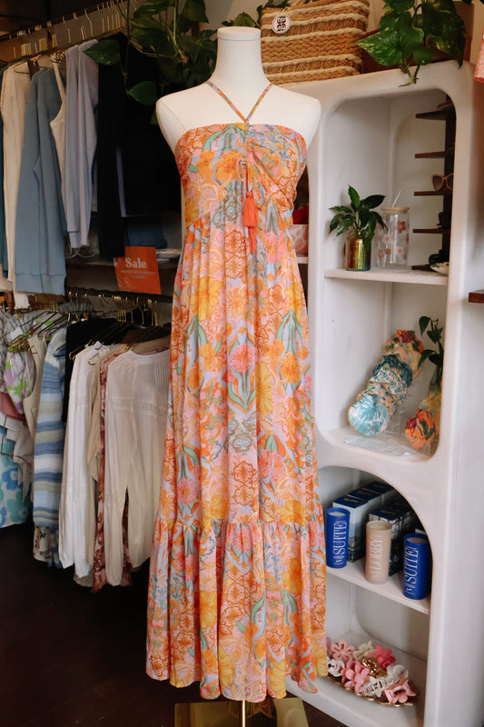 Sunset Bloom Maxi Dress