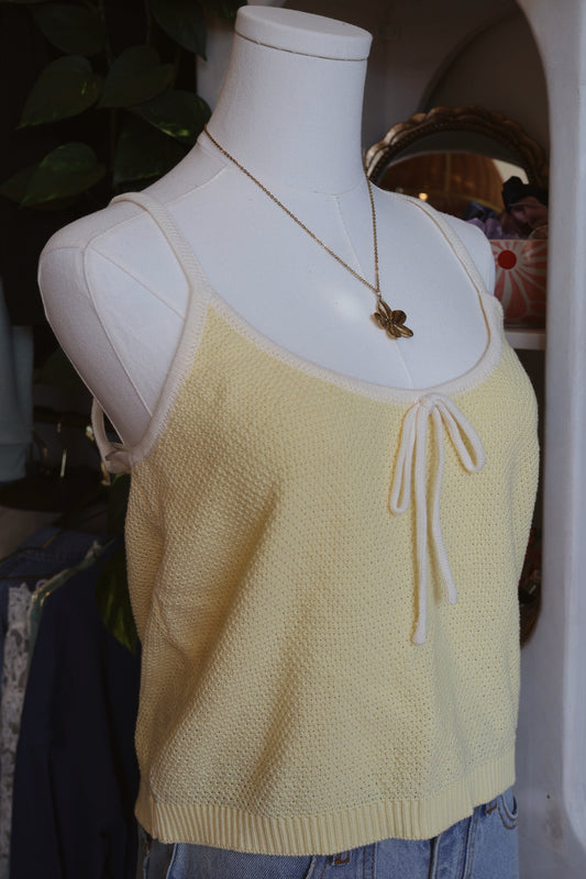 Yellow Bow Tank