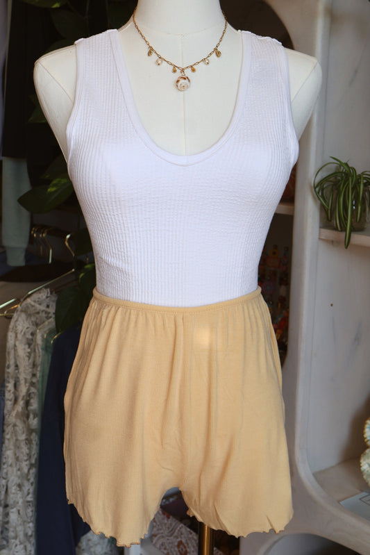 Butter Yellow Shorts