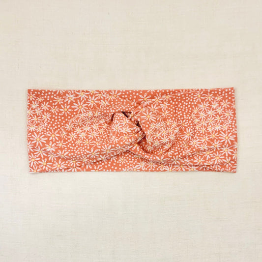 Coral Daisy Headband