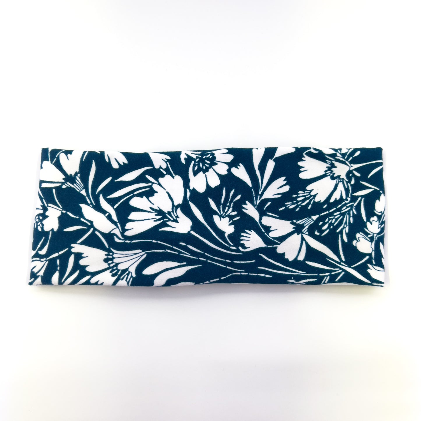 Teal Floral Headband