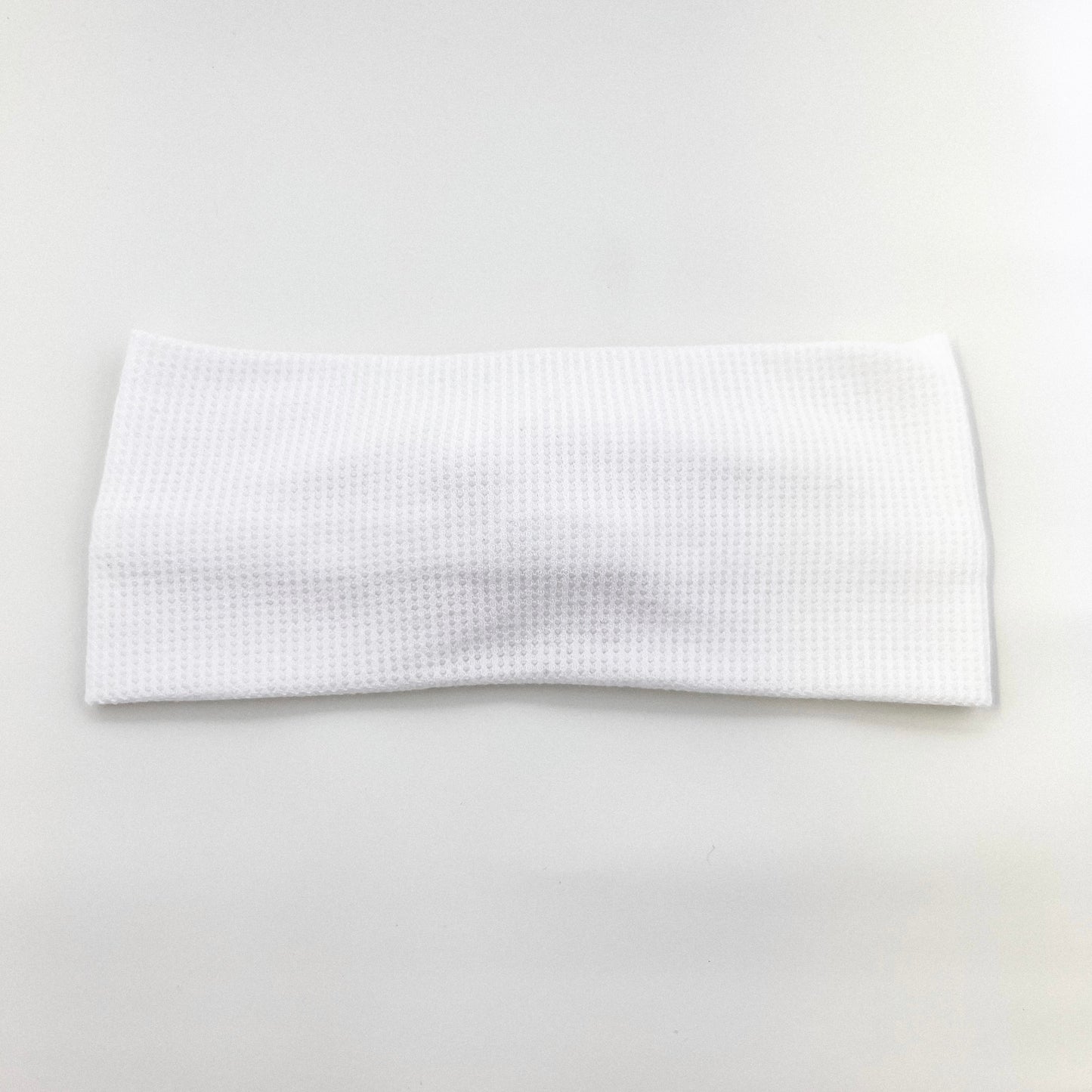 White Waffle Headband