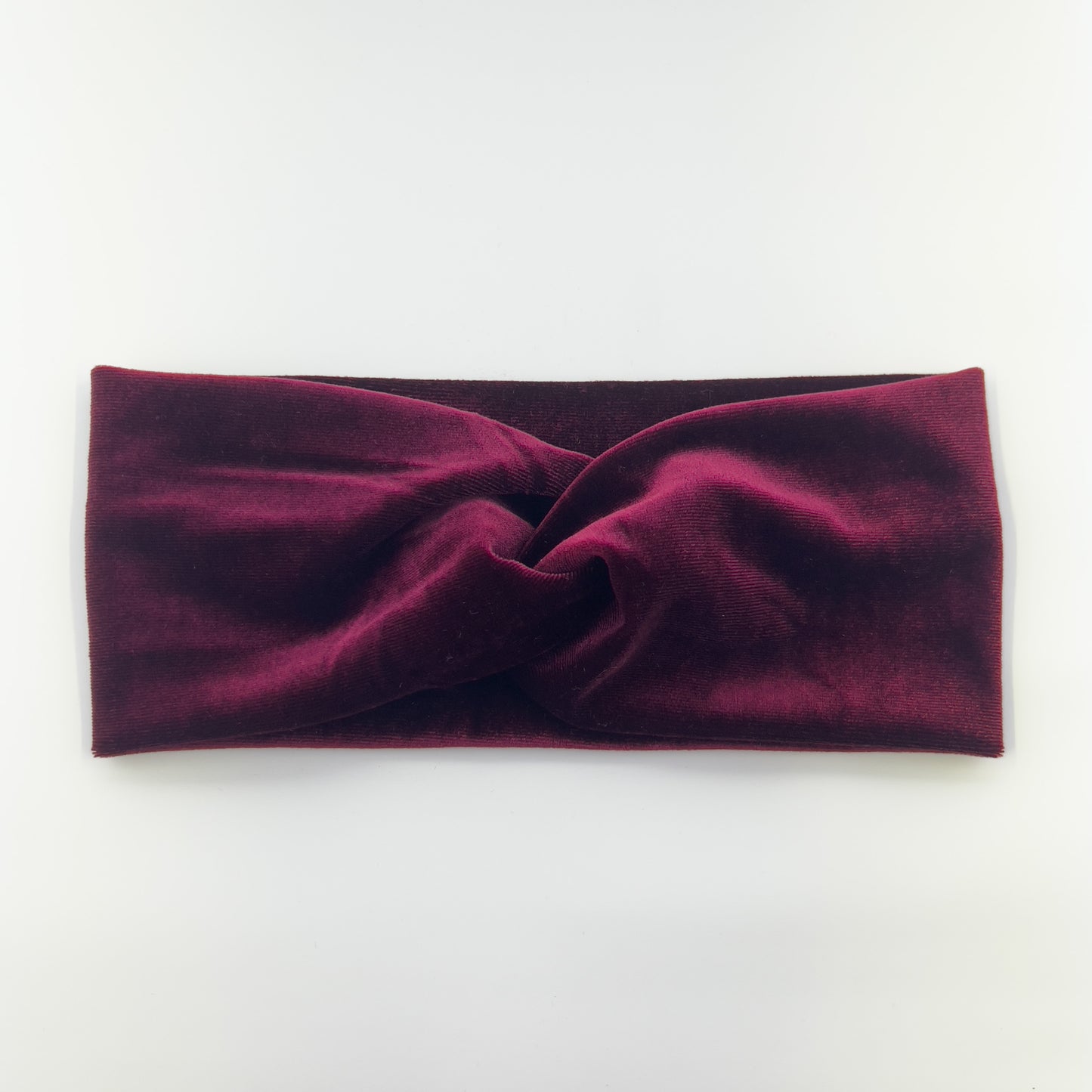 Maroon Velvet Headband