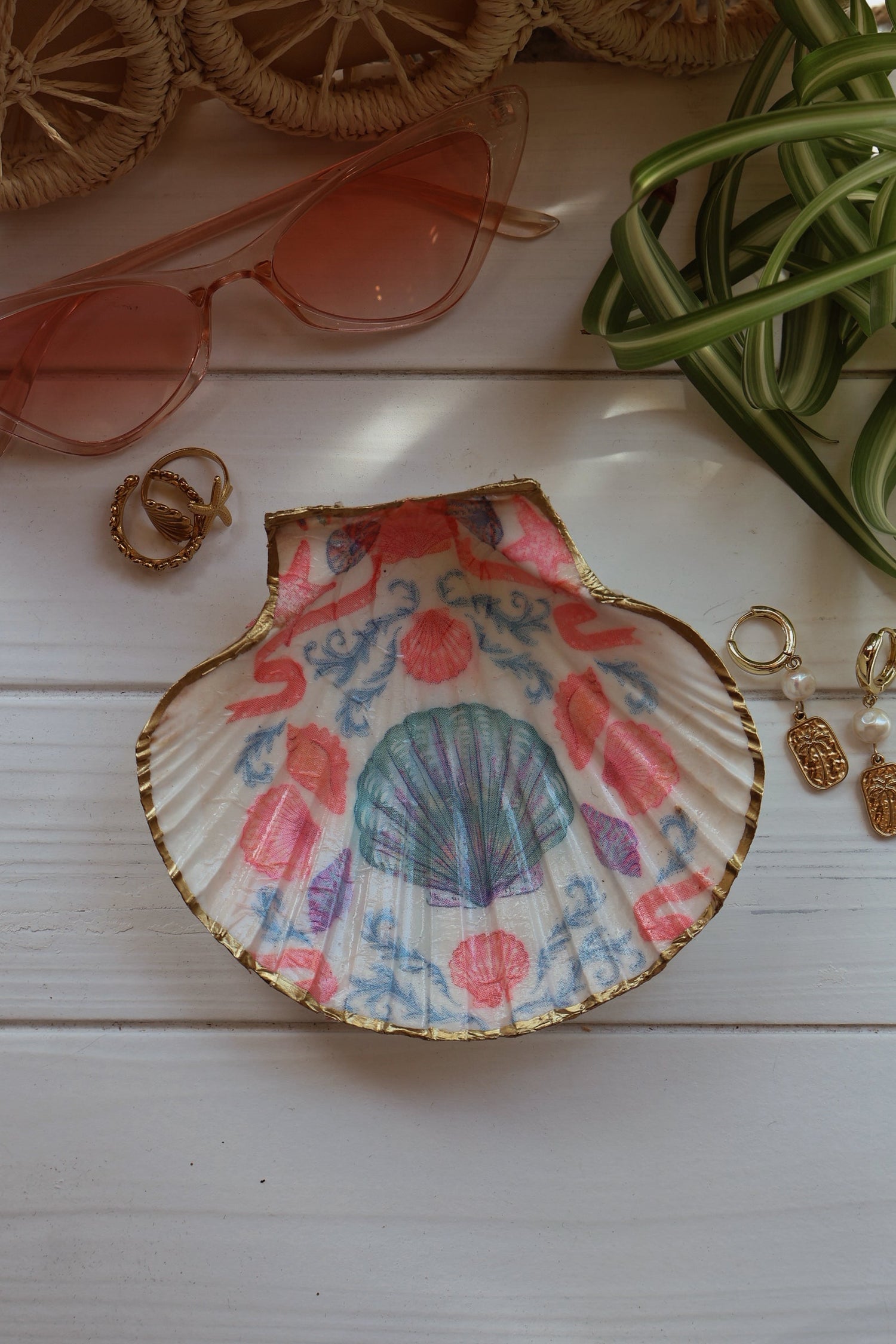 Seashell Jewelry Dishes