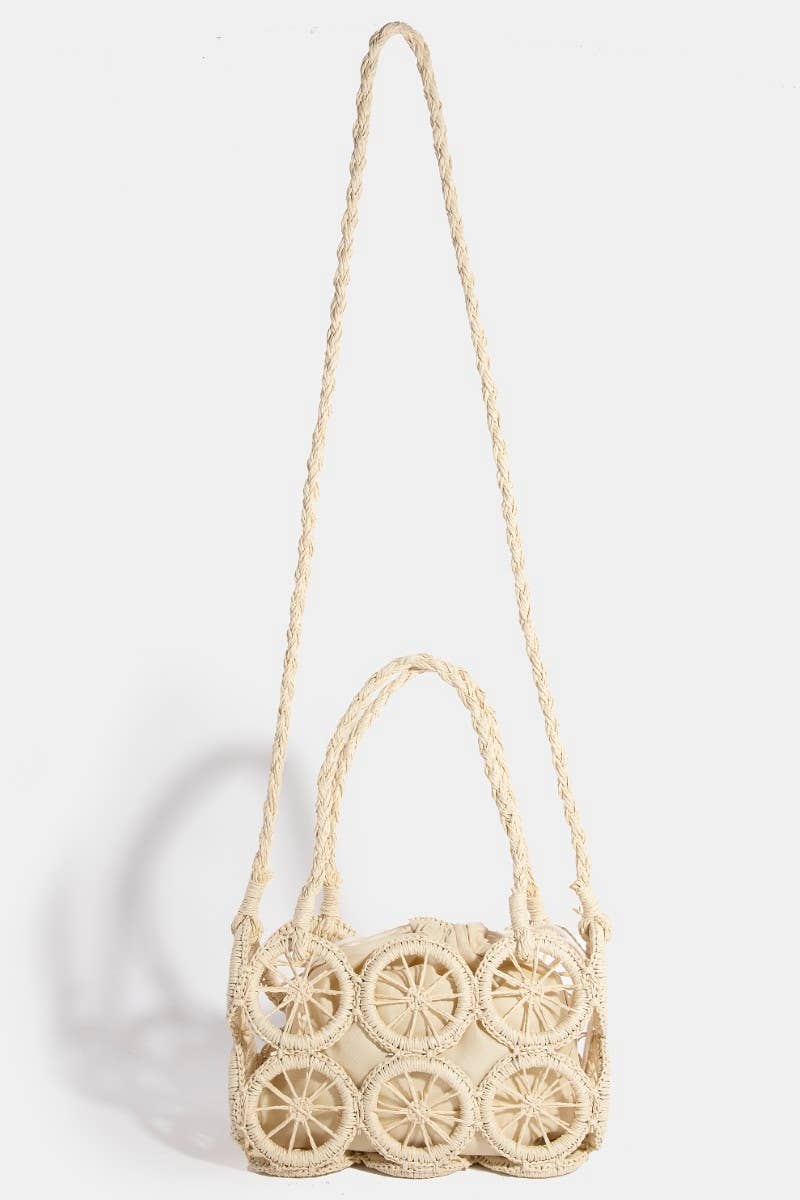 Braided Wheels Hand Bag