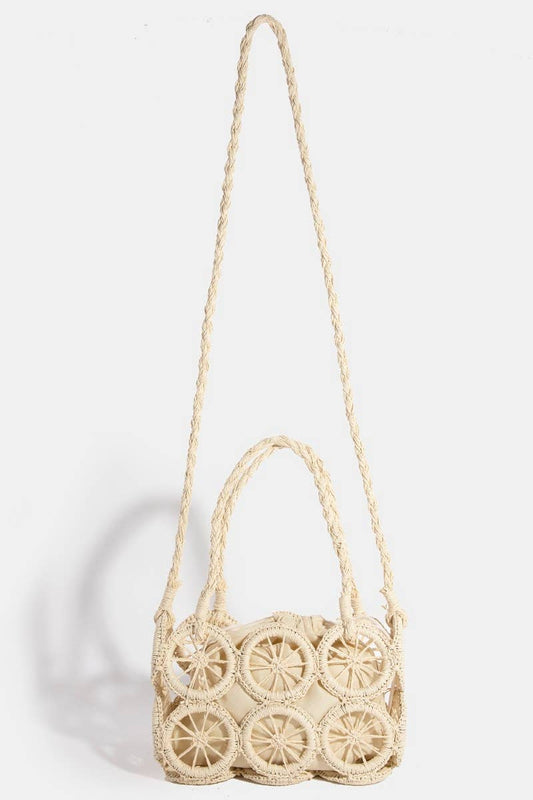 Braided Wheels Hand Bag
