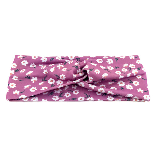 Purple Daisy Headband