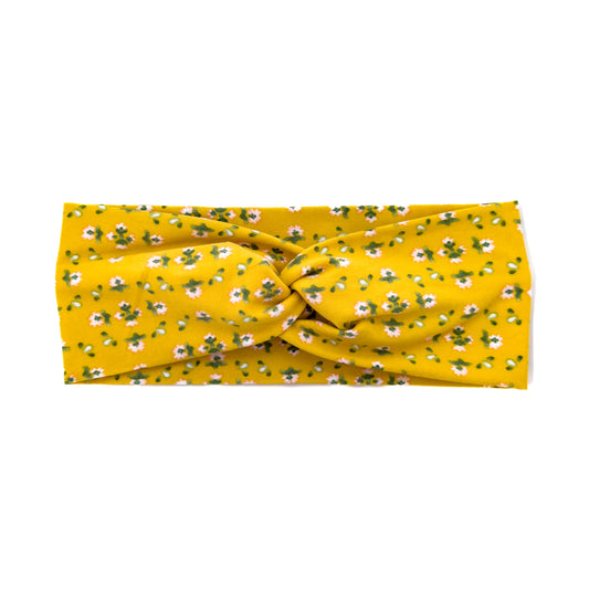 Yellow Floral Headband