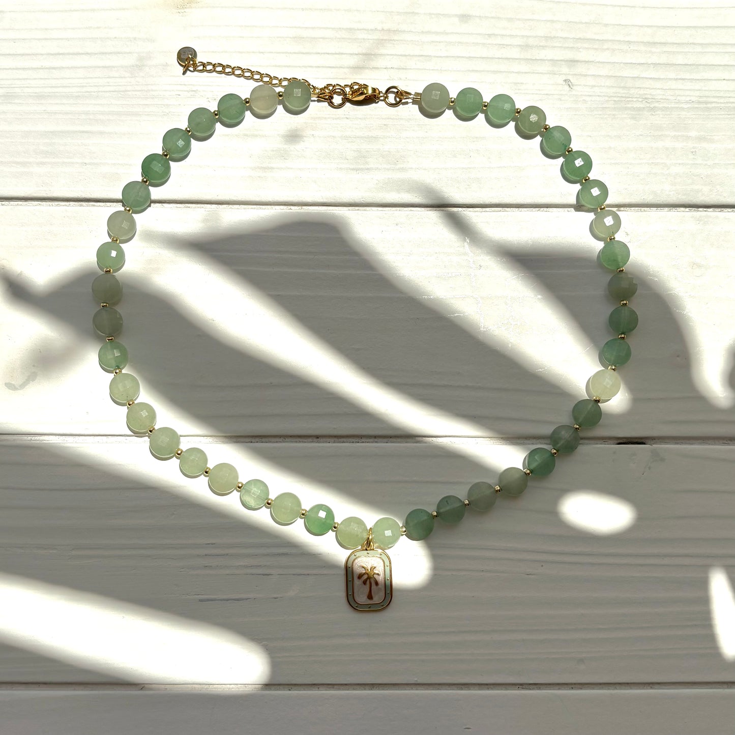 Green Aventurine Beaded Necklace