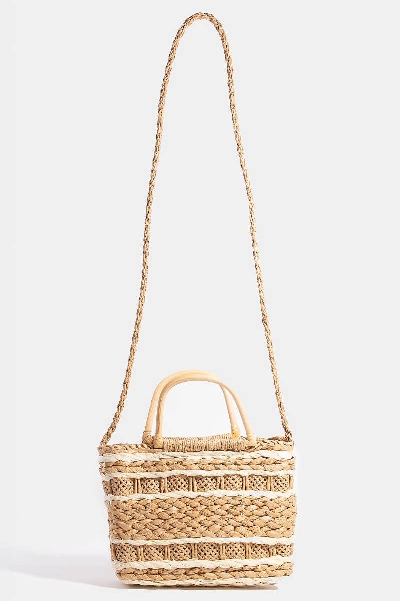 Woven Square Hand Bag