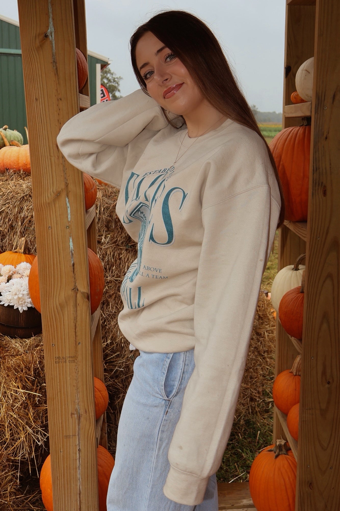 Philadelphia Eagles Football Crewneck