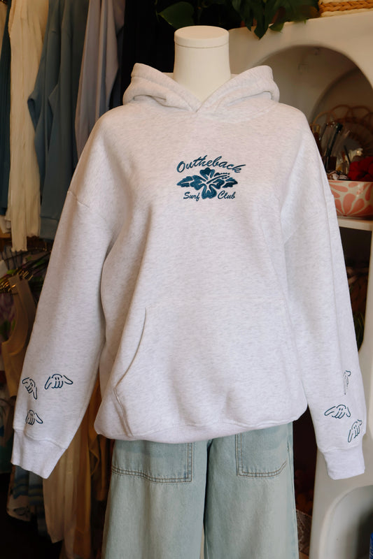 OTB Shaka Gray Hoodie