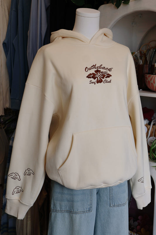 OTB Shaka Cream Hoodie