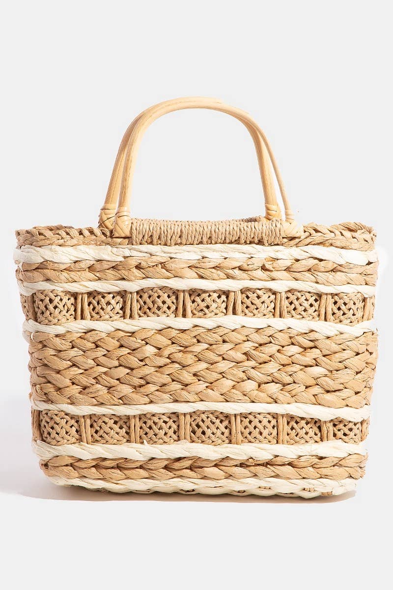 Woven Square Hand Bag