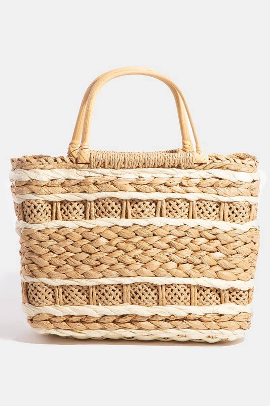 Woven Square Hand Bag