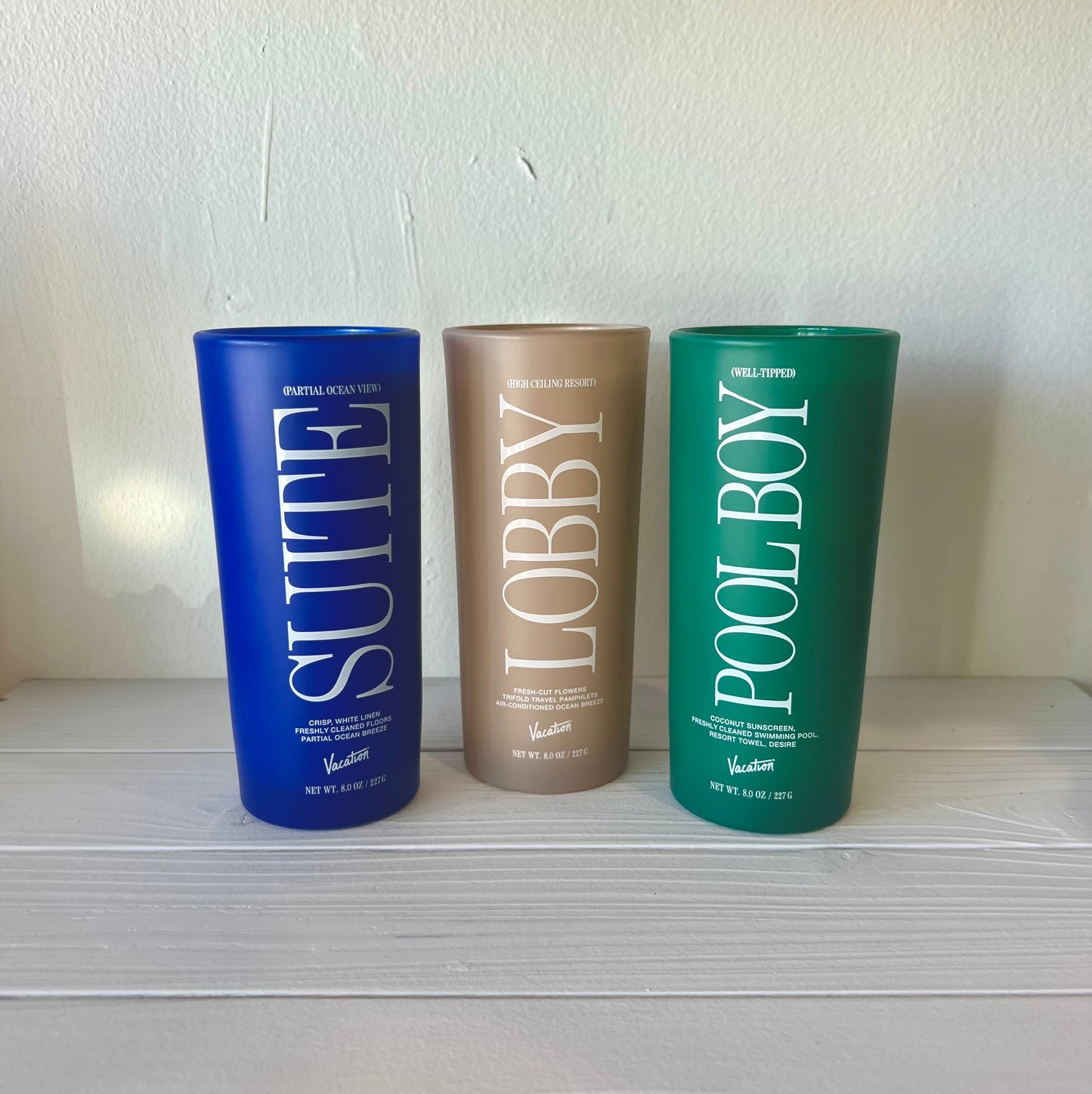 Vacation Home Resort Candles