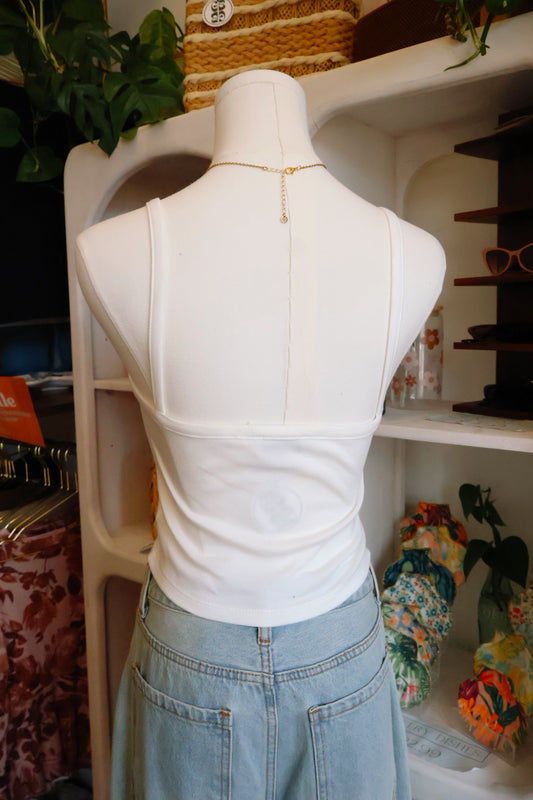 Button Closure Cami Top