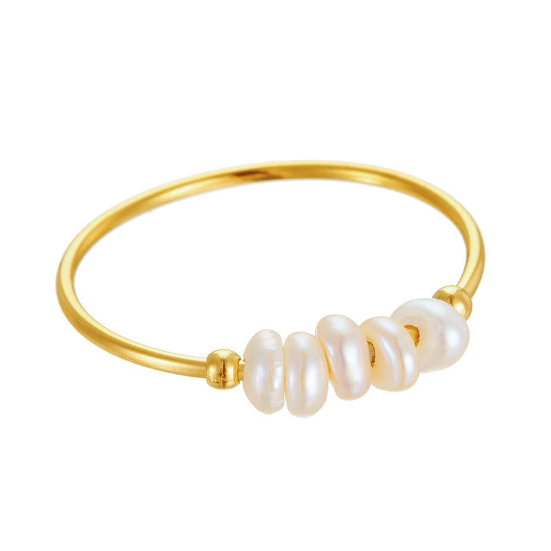 Pearl Ring 18k
