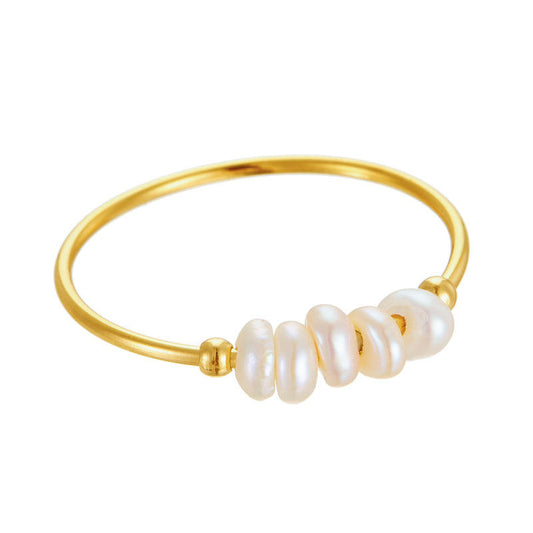 Pearl Ring 18k