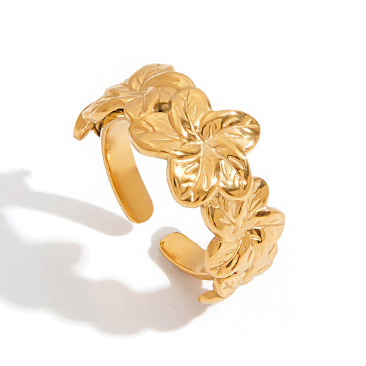 Blooming Floral Ring 18k
