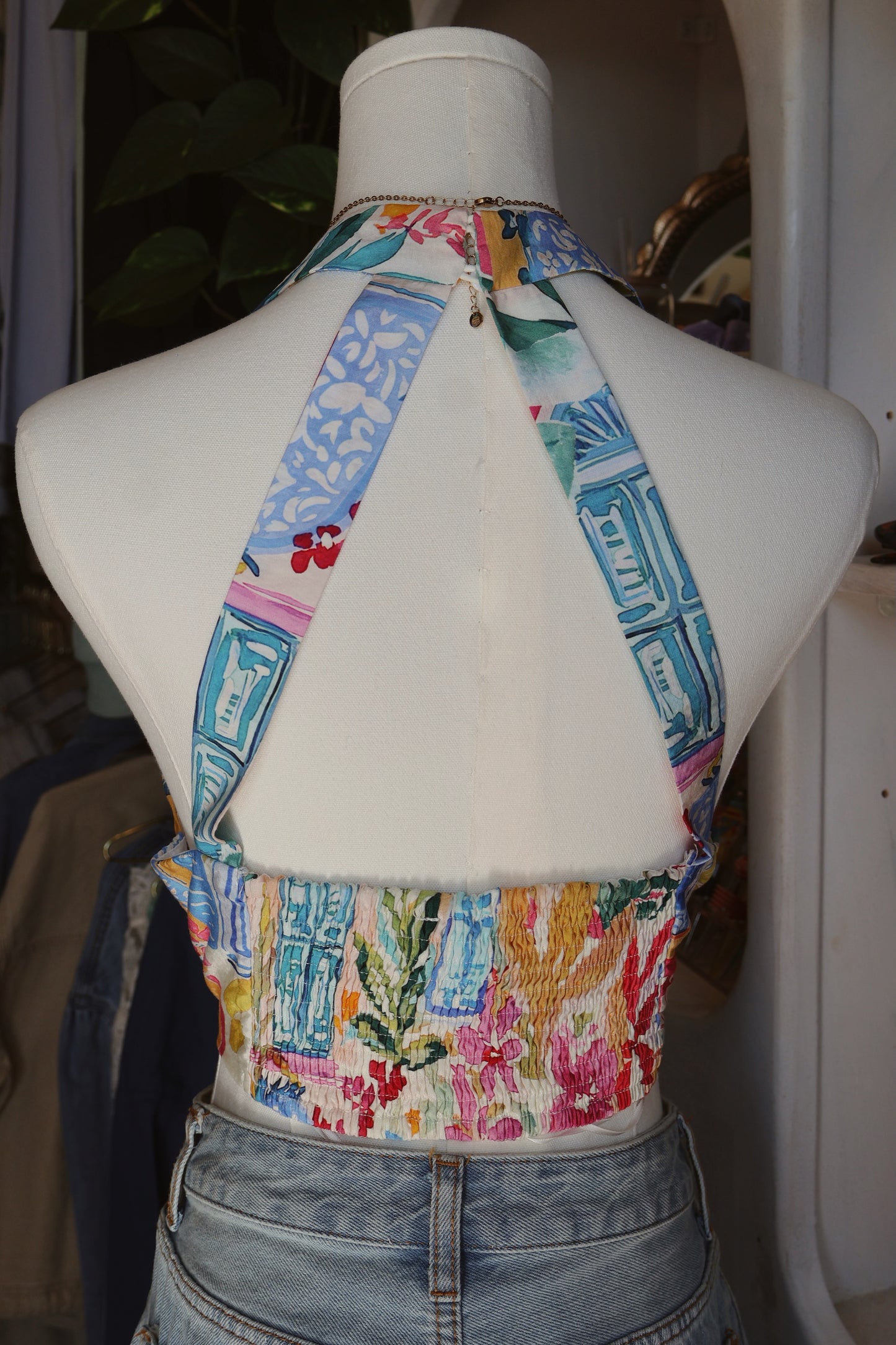 Coastal Italy Crop Top