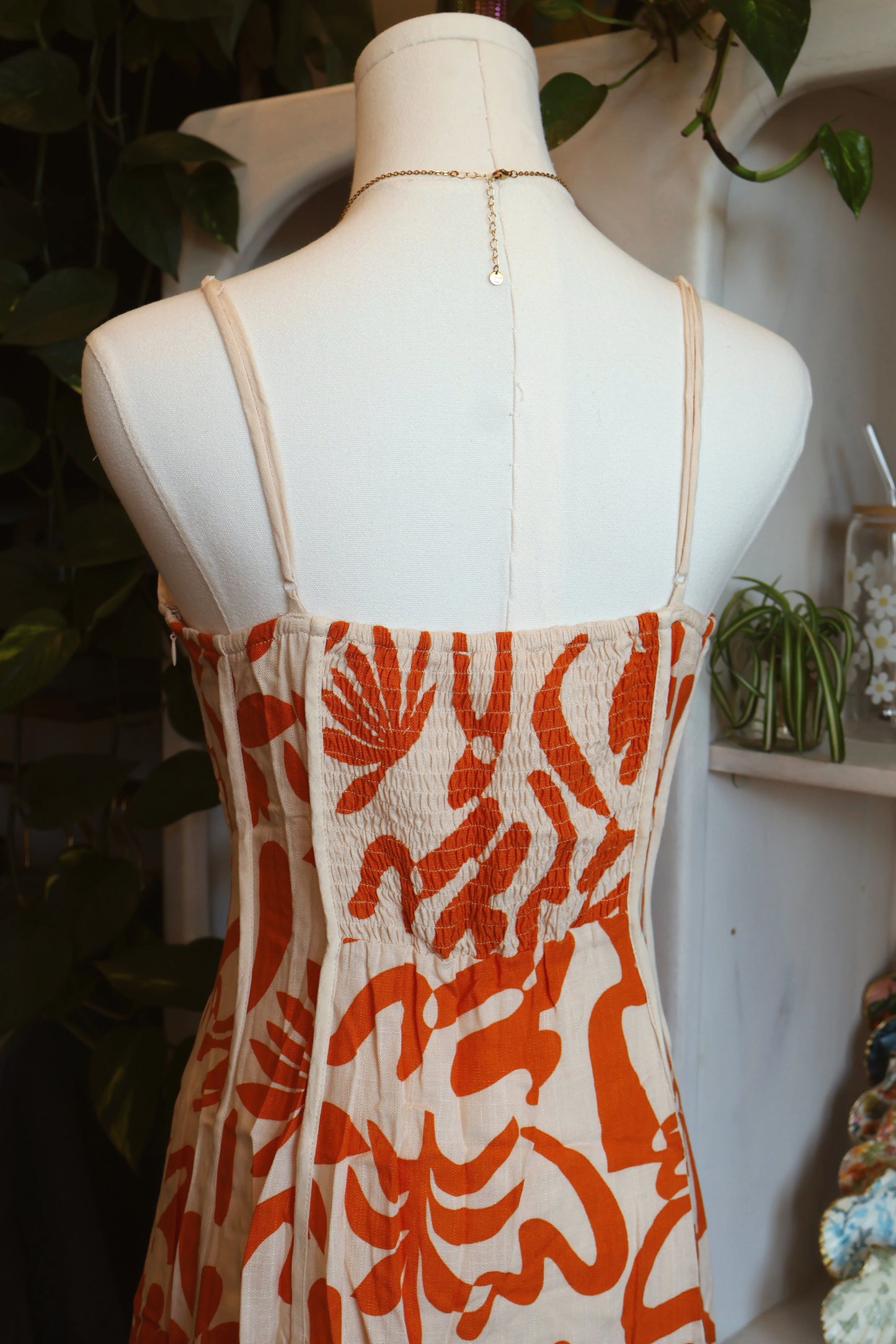 Orange Groovy Dress