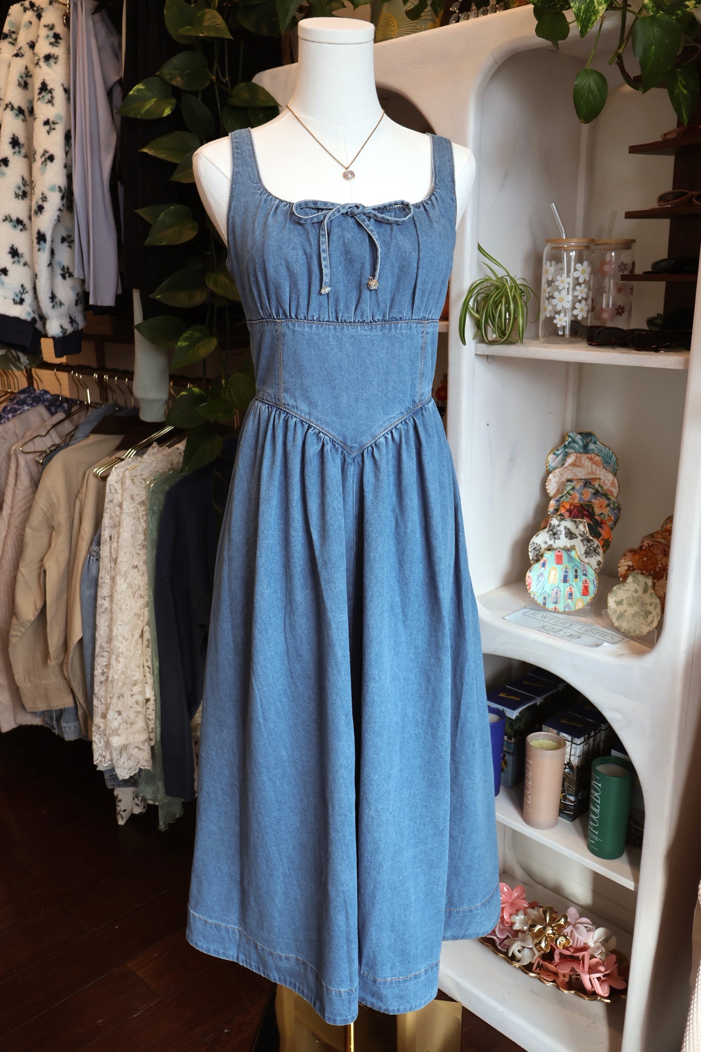 Denim Maxi Dress