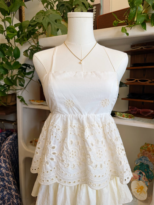 Lace Embroidery Top