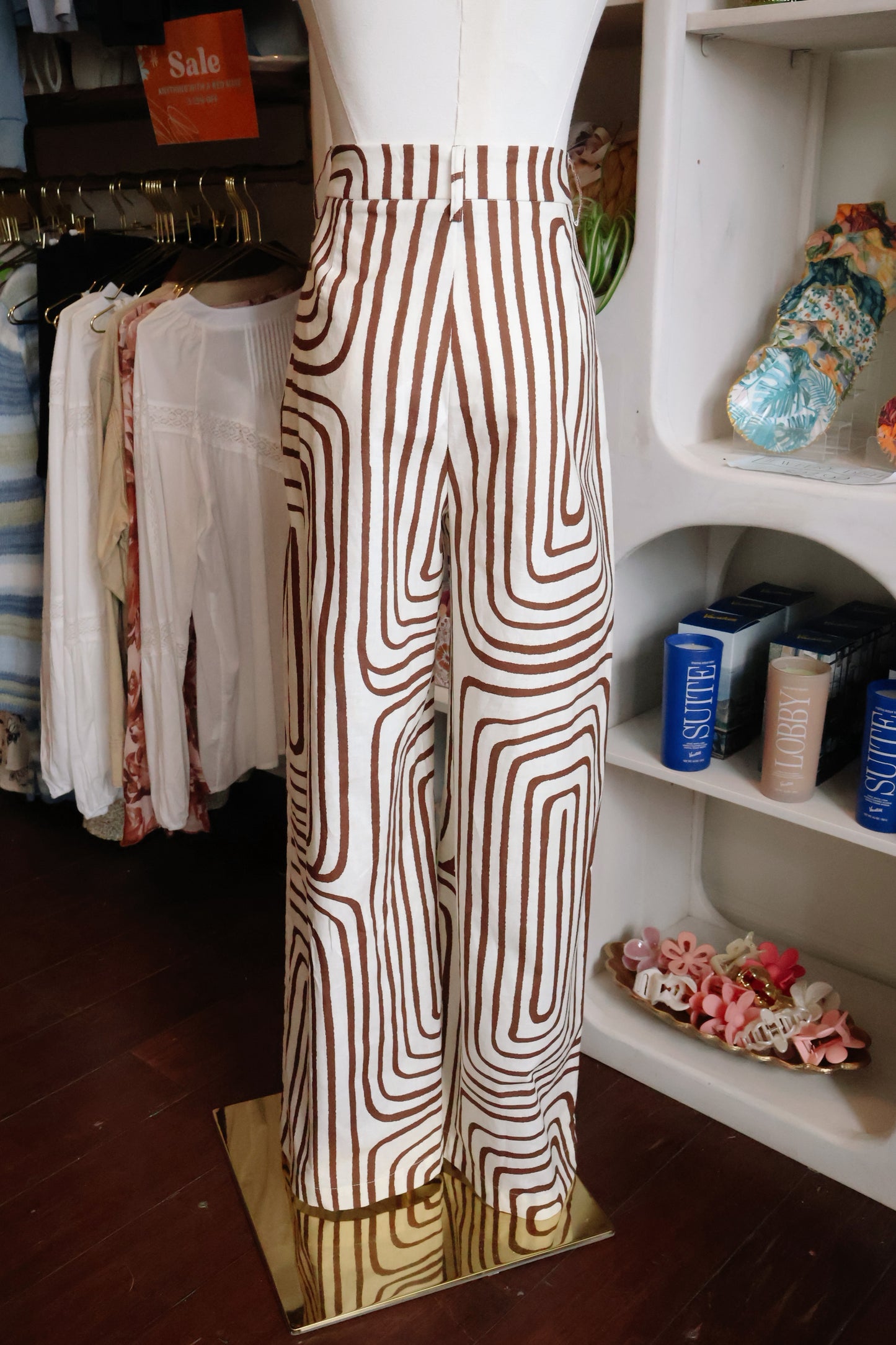 Espresso Swirl Trousers