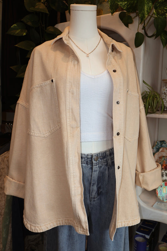 Oversized Denim Shacket