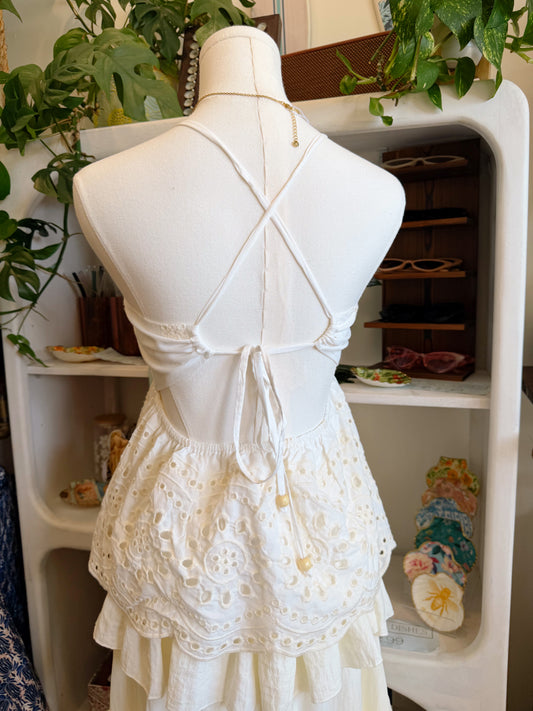 Lace Embroidery Top