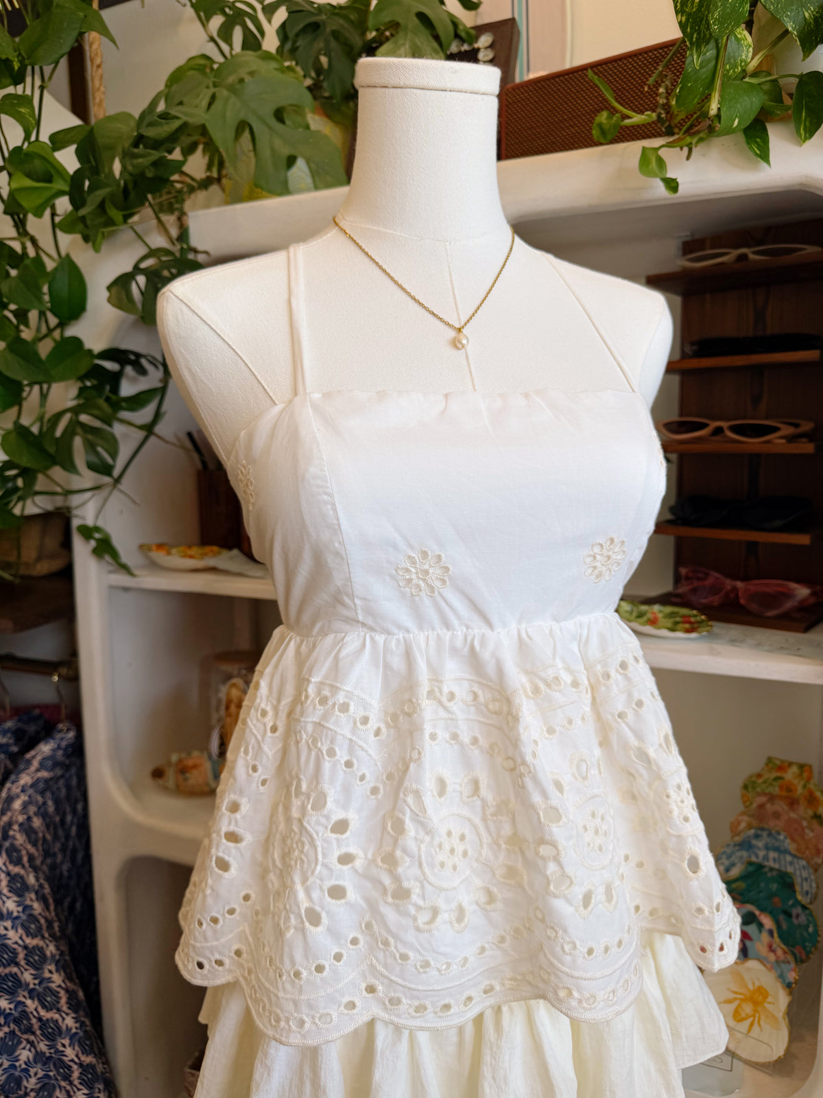 Lace Embroidery Top
