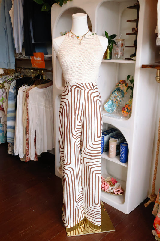 Espresso Swirl Trousers