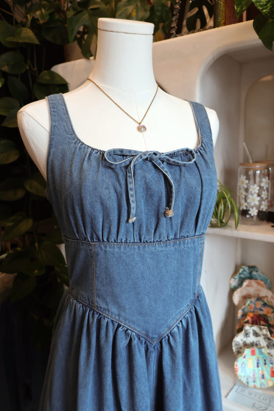 Denim Maxi Dress