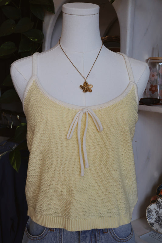 Yellow Bow Tank