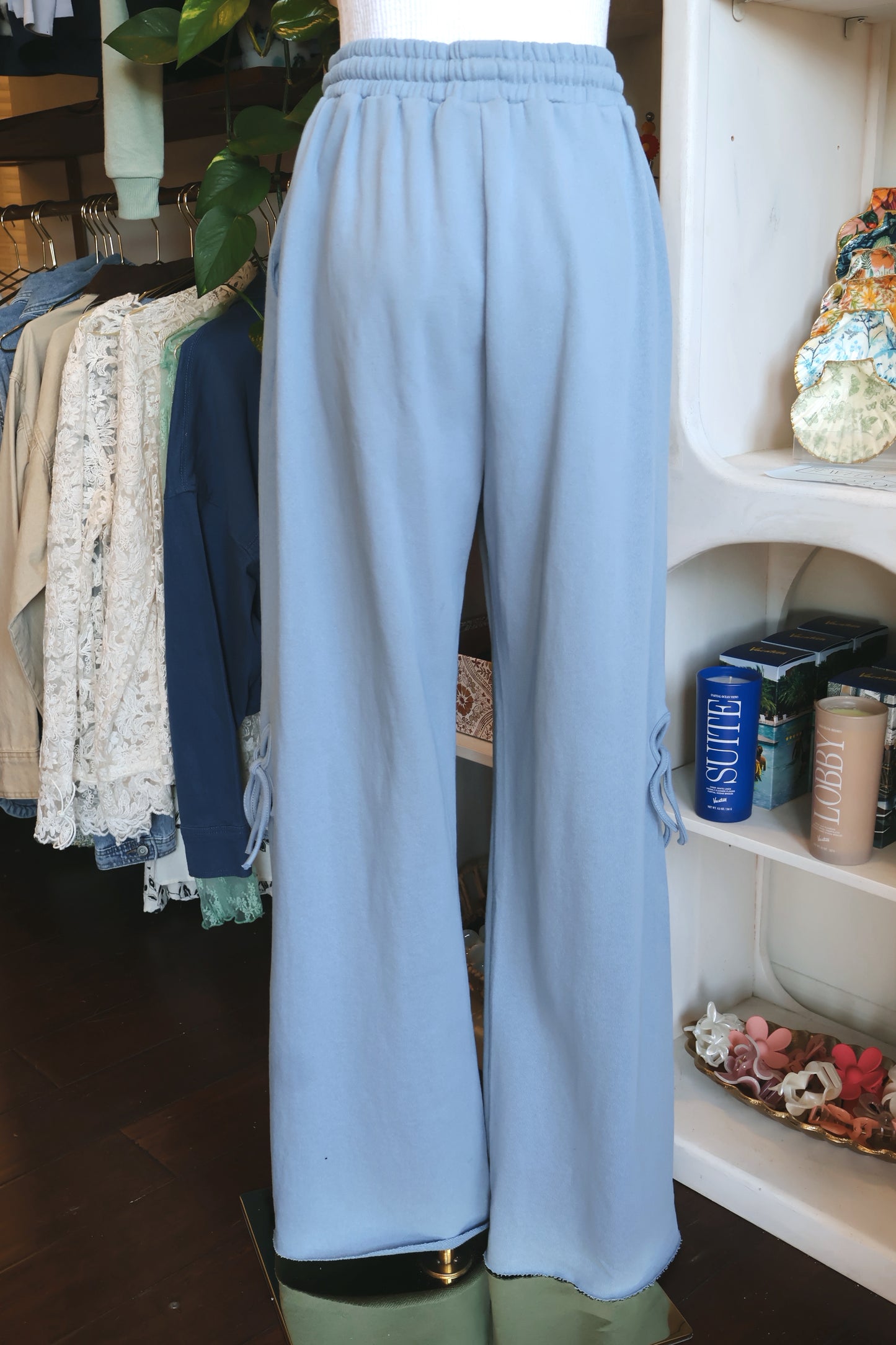 Cutout Bow Lounge Pants