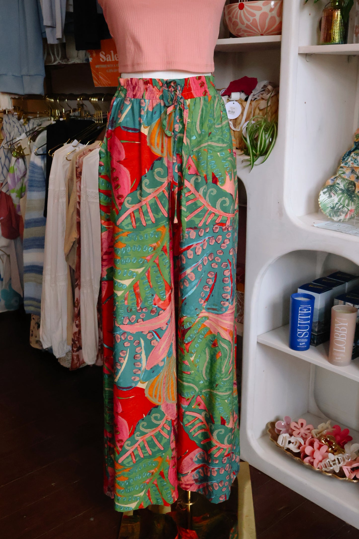 Tropical Daydream Wide Leg Pants