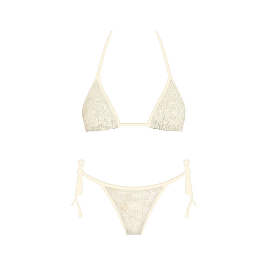 Ivory Crochet Bikini
