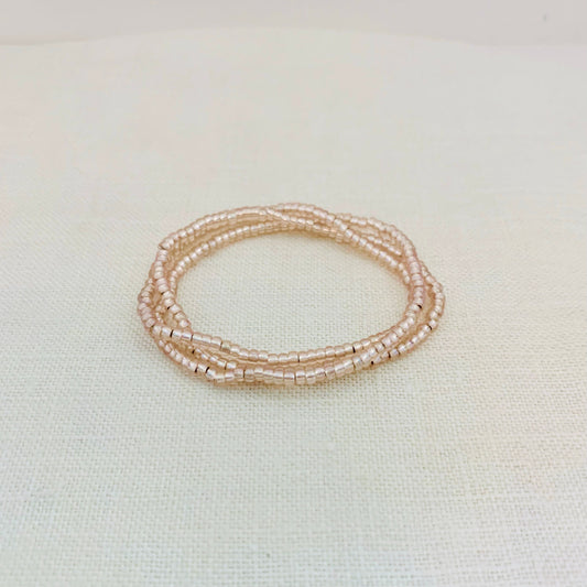 Pale Pink Bracelet Set